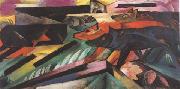 Franz Marc The Wolves (mk34) oil painting picture wholesale